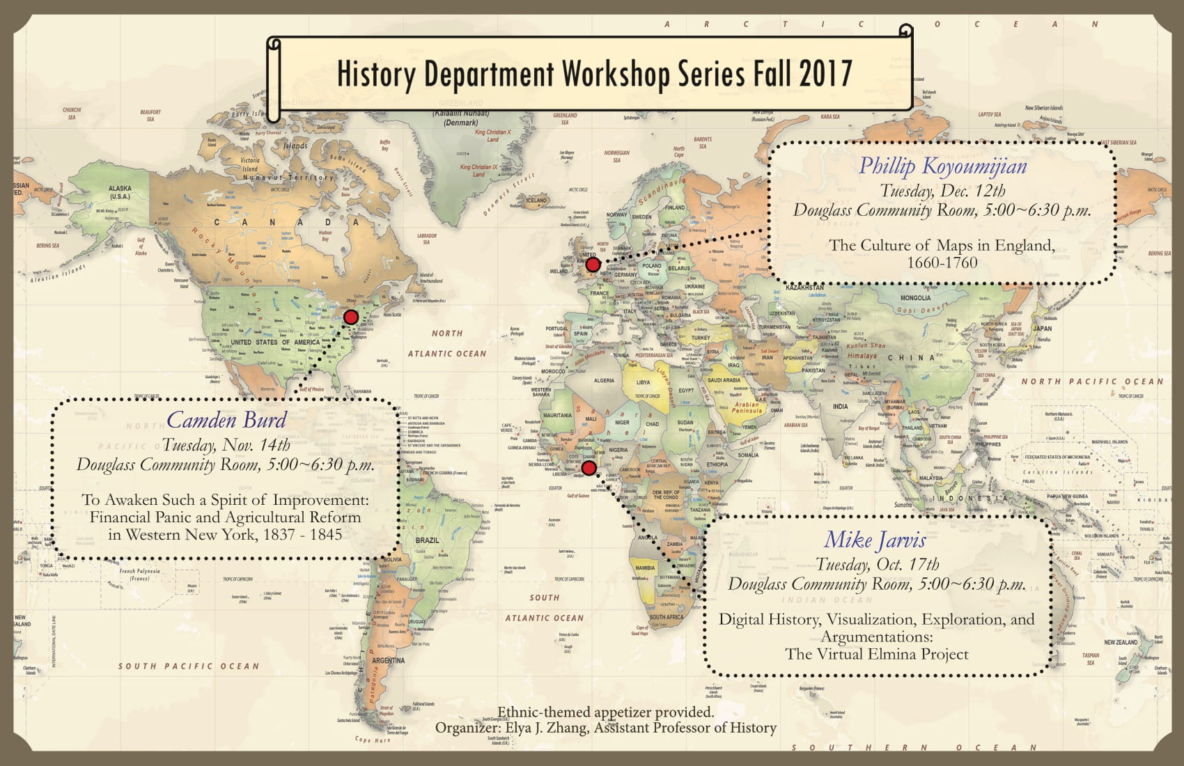 History Department Workshop Series Fall 2017