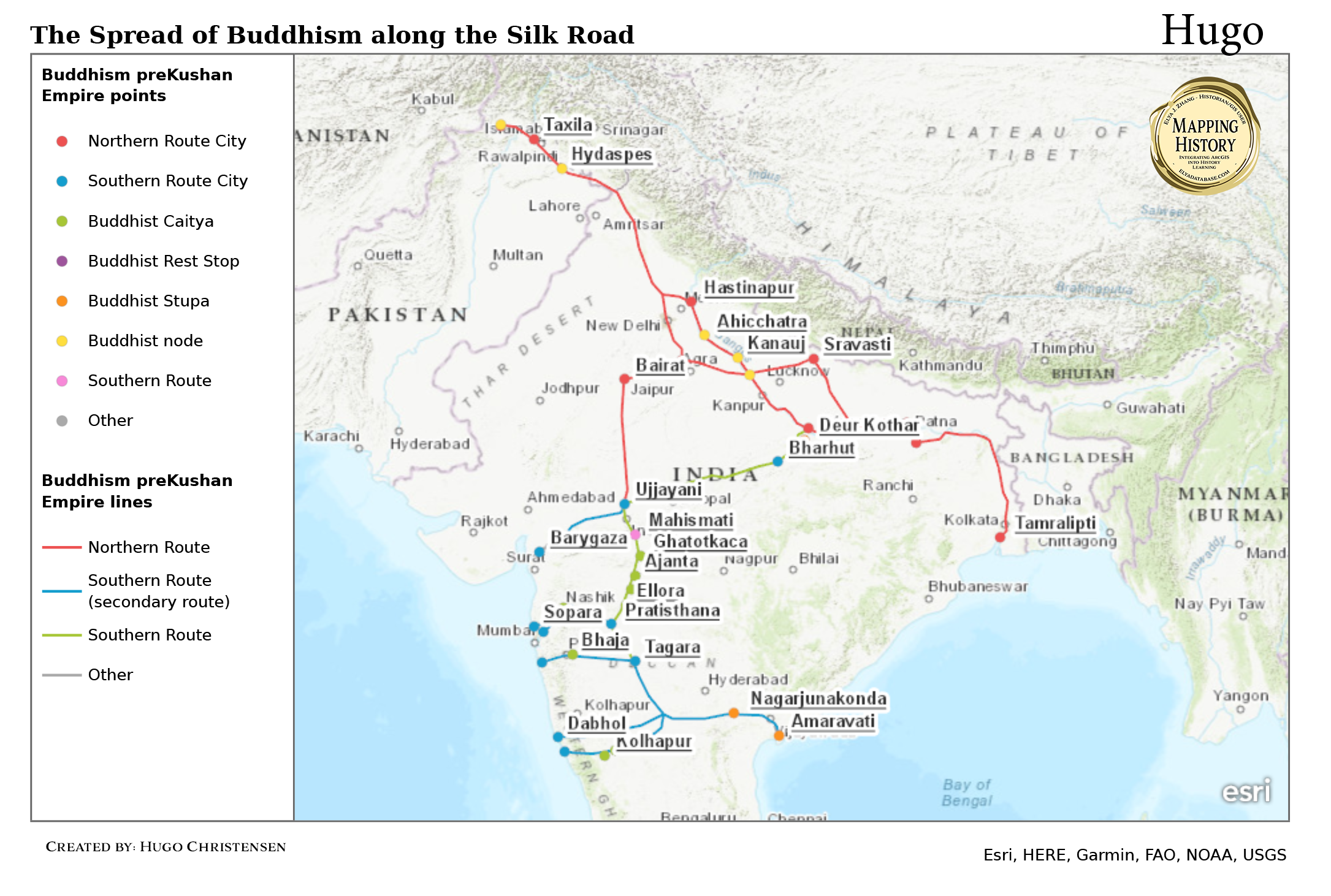 The Spread of Buddhism Along the Silk Road